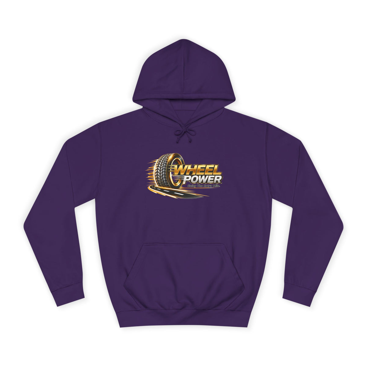 Wheel Power Going the Extra Mile pullover hoodie in Purple