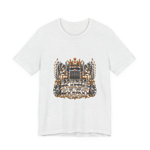 King of the Road unisex T-shirt in Ash