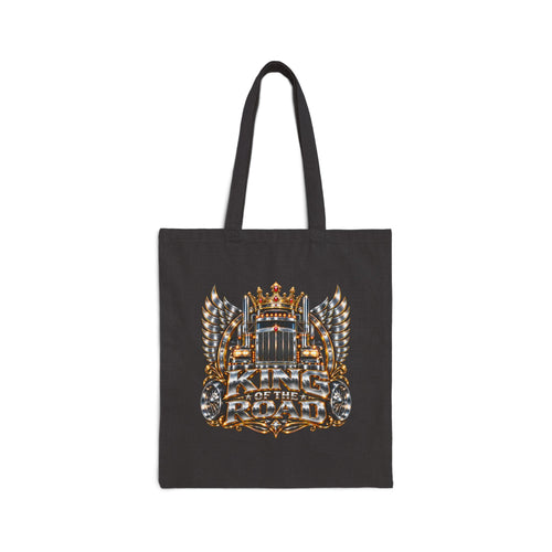 King of the Road tote bag in Black
