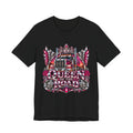Queen of the Road unisex T-shirt in Black