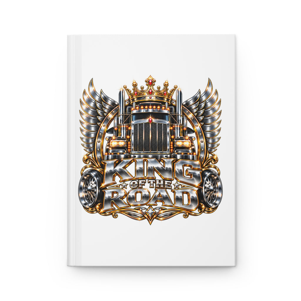 King of the Road journal product mockup