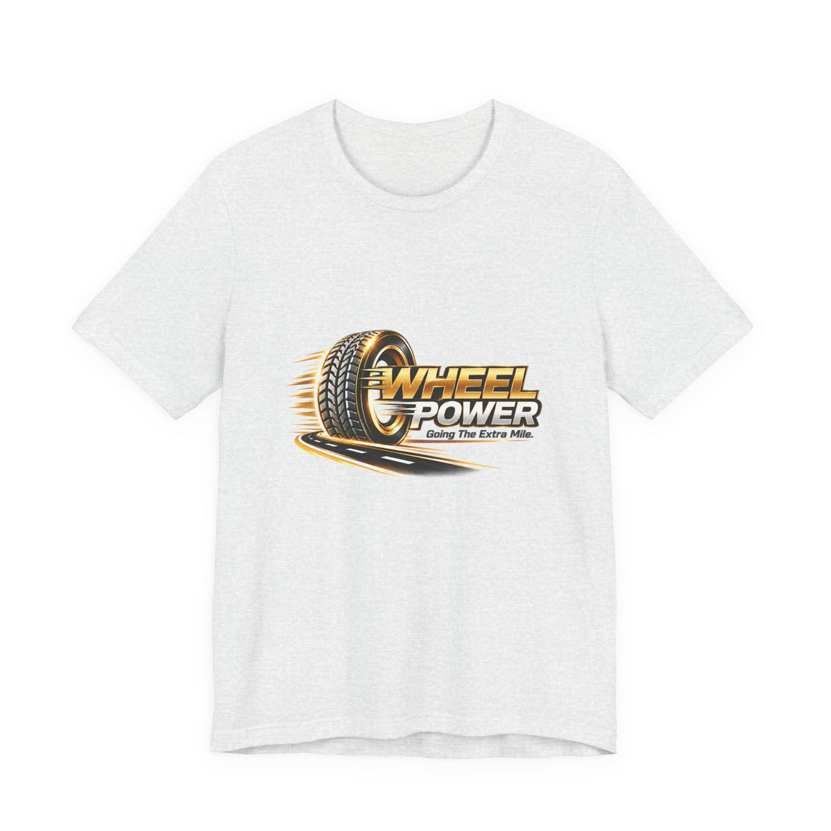 Wheel Power Going the Extra Mile unisex T-shirt in Ash