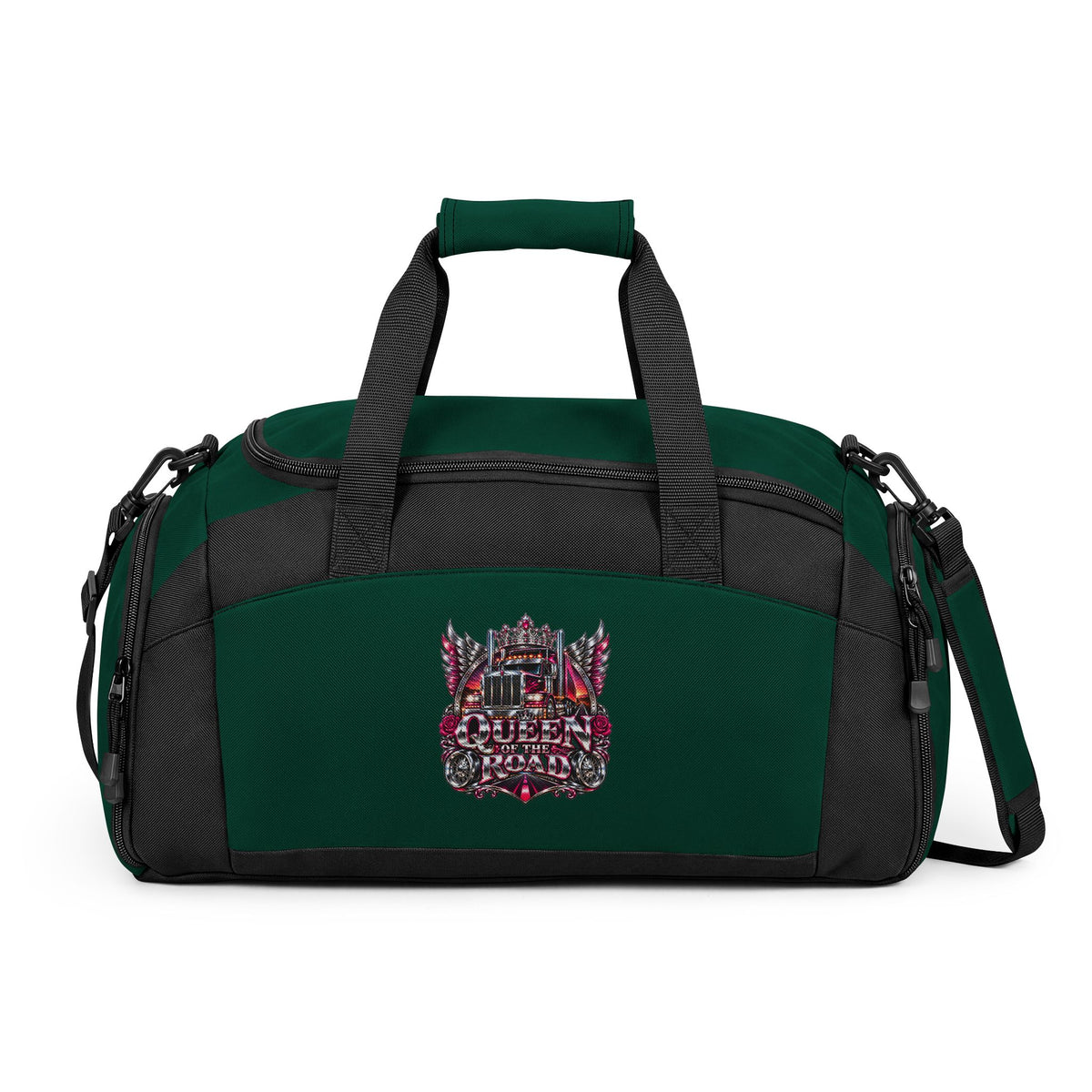 Queen of the Road duffel bag in Hunter