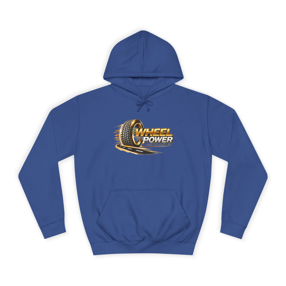 Wheel Power Going the Extra Mile pullover hoodie in Royal Blue