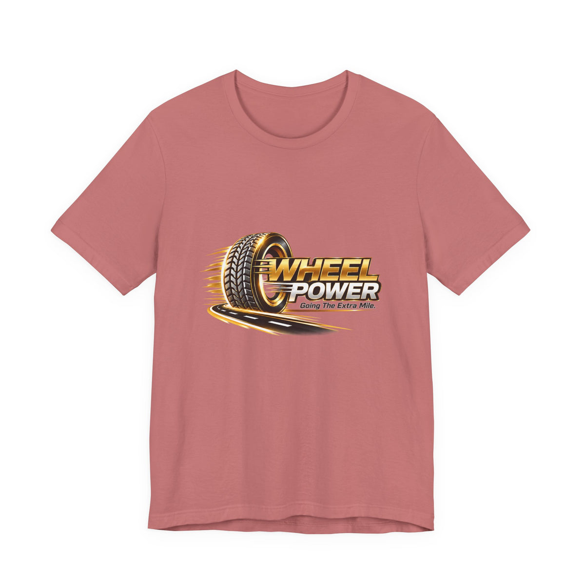 Wheel Power Going the Extra Mile unisex T-shirt in Mauve