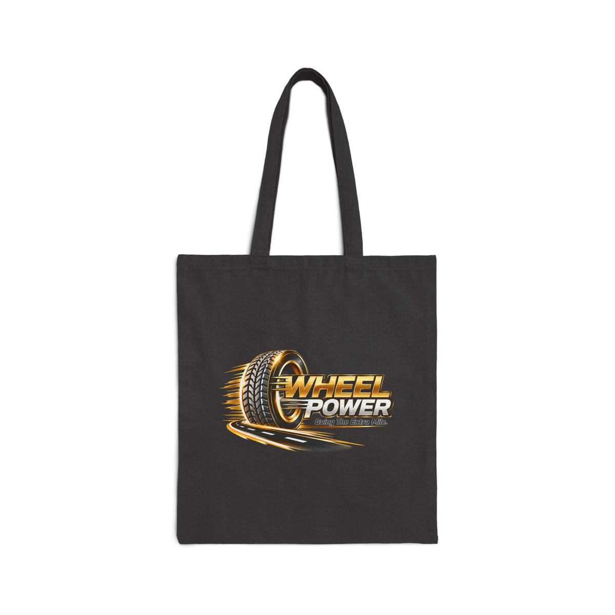 Wheel Power Going the Extra Mile tote bag in Black