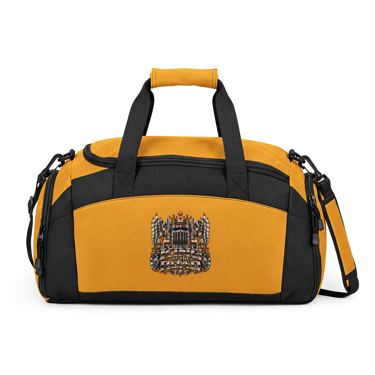 King of the Road duffel bag in Gold