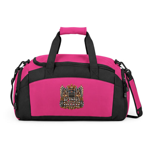 King of the Road duffel bag in Tropical Pink